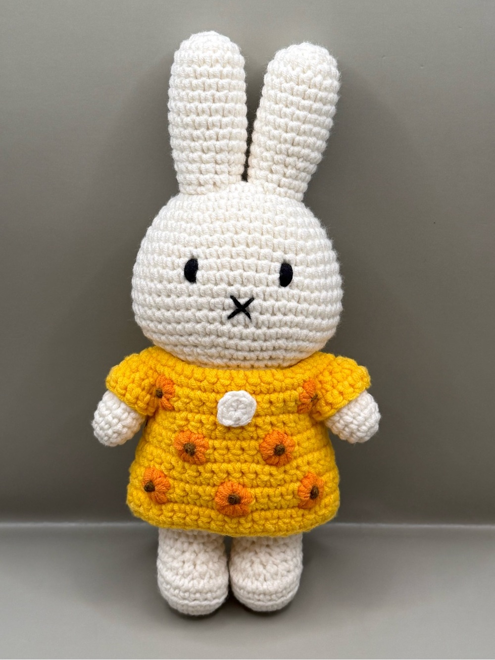 Just Dutch Miffy Crochet Bunny Rabbit Plush Van Gogh Museum Sunflower Theme
